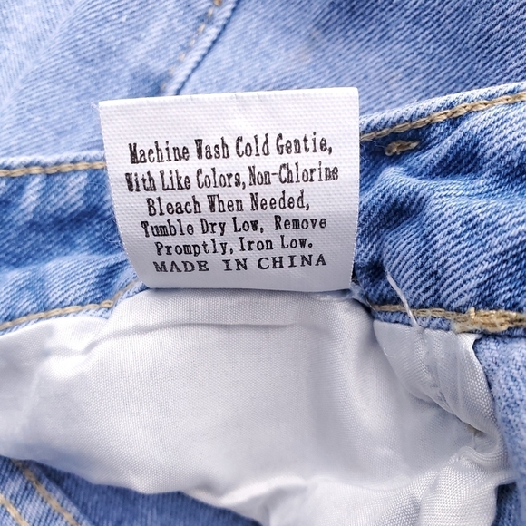 Shein Denim Blue Jeans Women's Size Large (8|10) - Picture 4 of 4